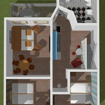 شقة H&h Im Herzen Der Stadt In Der Lange Strasse Geraeumig Ruhig Mit Kueche Und Esstisch جرايفسفالد