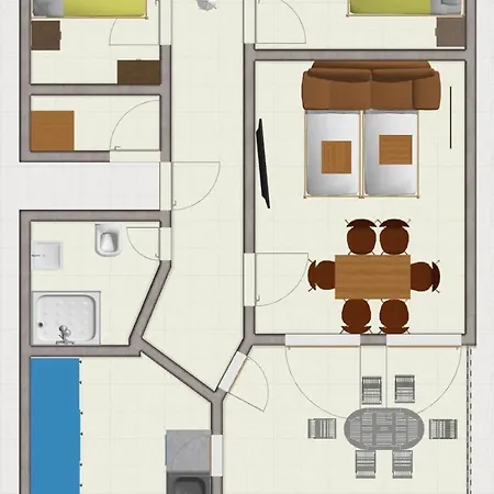 H&h Im Herzen Der Stadt In Der Lange Strasse Geraeumig Ruhig Mit Kueche Und Esstisch *