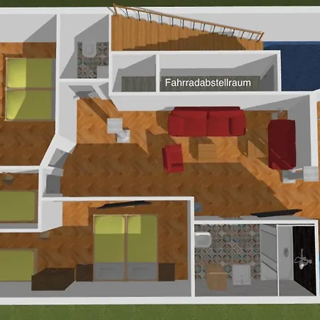 H&h Im Herzen Der Stadt In Der Lange Strasse Geraeumig Ruhig Mit Kueche Und Esstisch شقة *